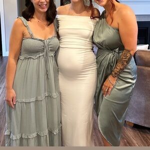 Bumpsuit Bianca dress worn once. No stains or snags noted.